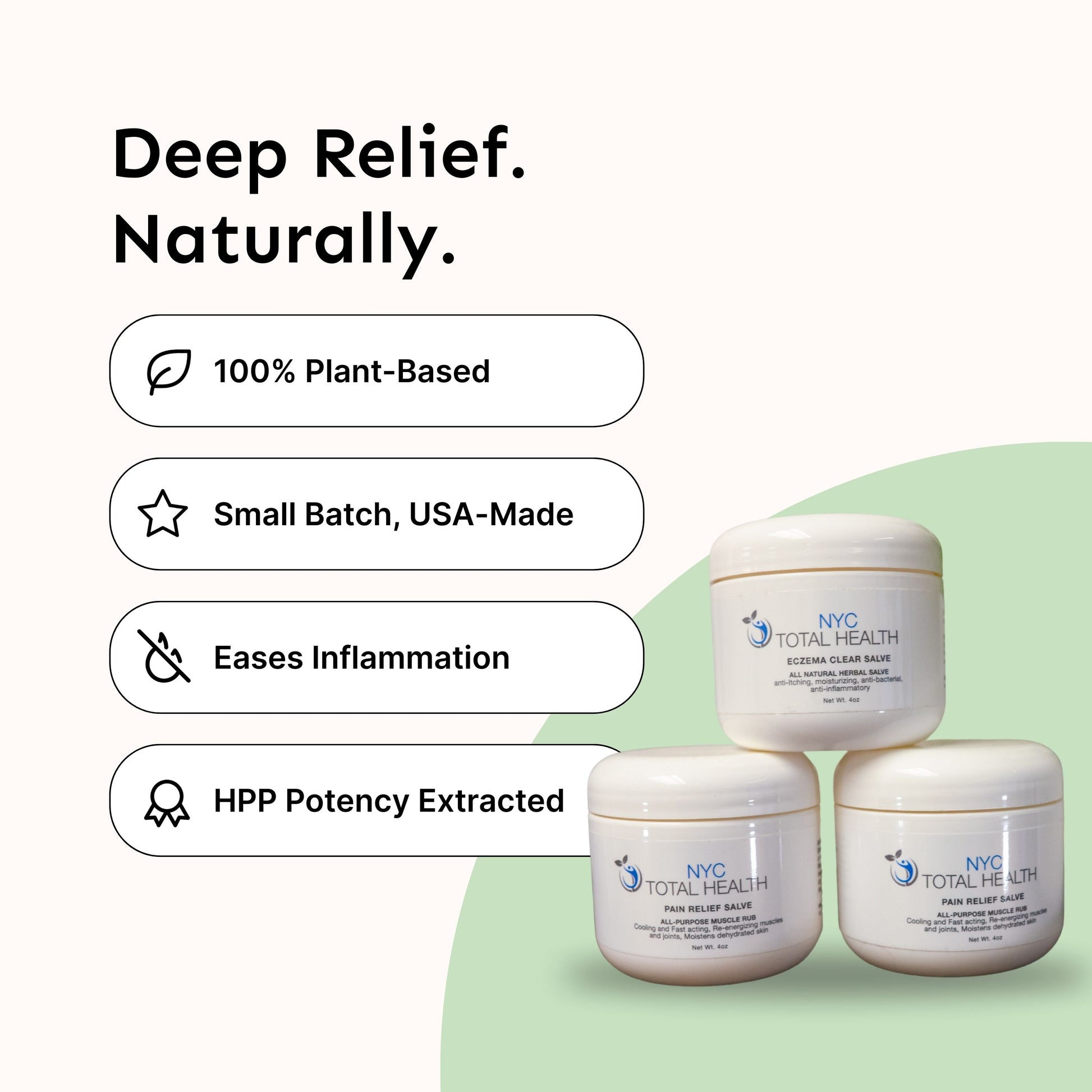 Natural Relief Salves