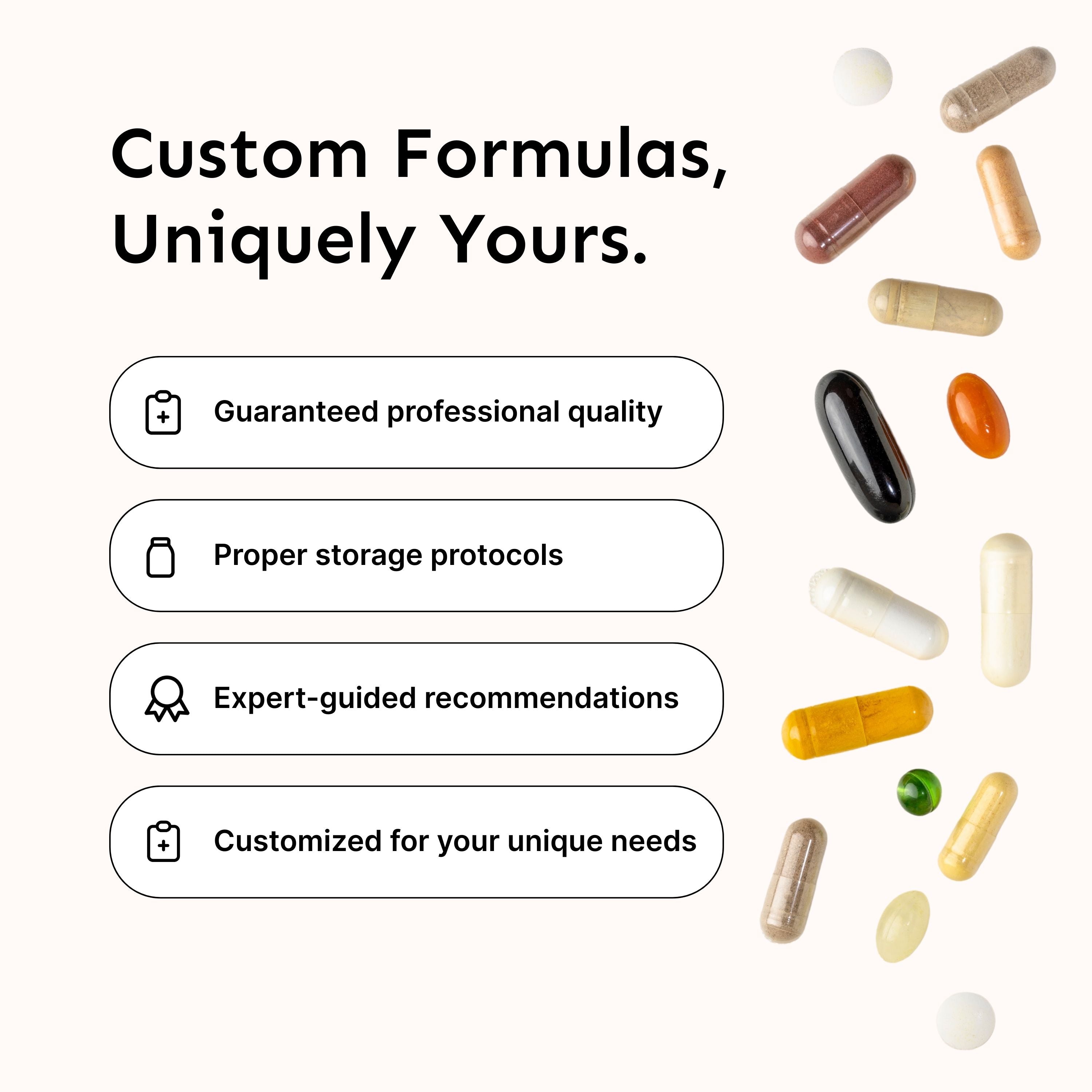 Custom Supplement Plans