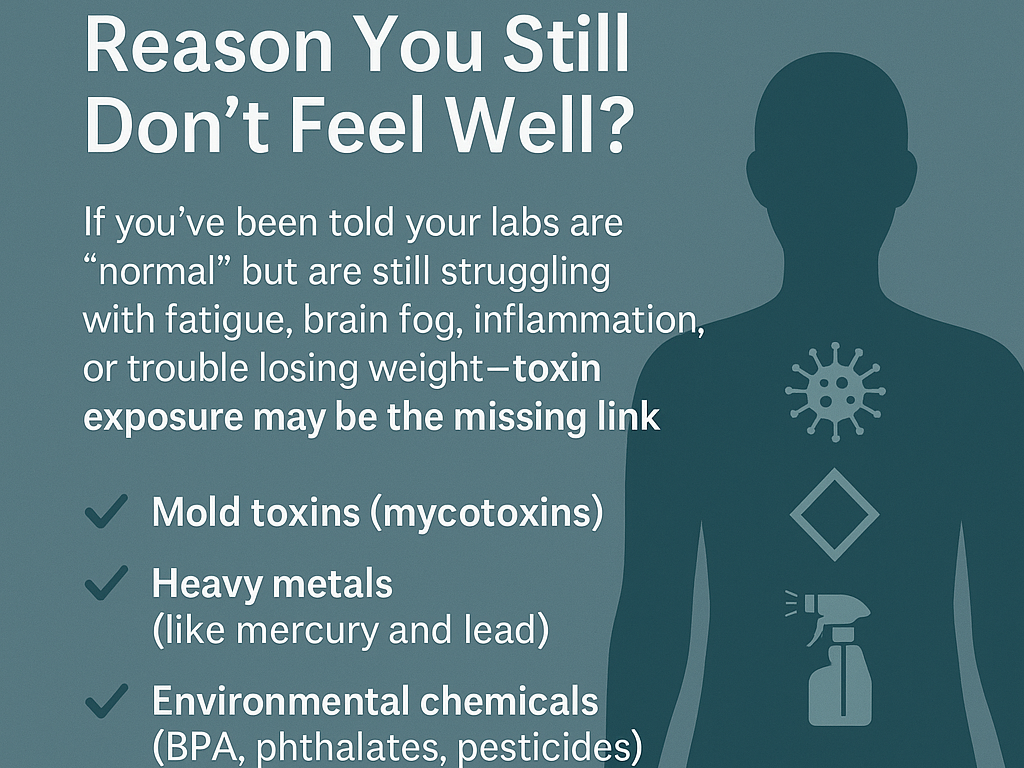 Could Toxins Be the Reason You Still Don’t Feel Well?