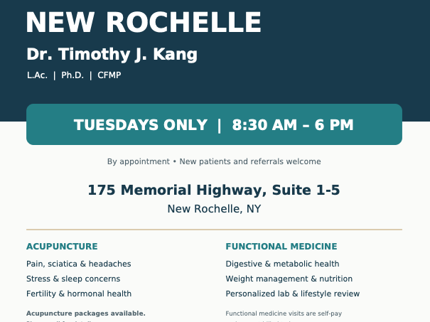 Introducing our Satellite Office - New Rochelle, NY