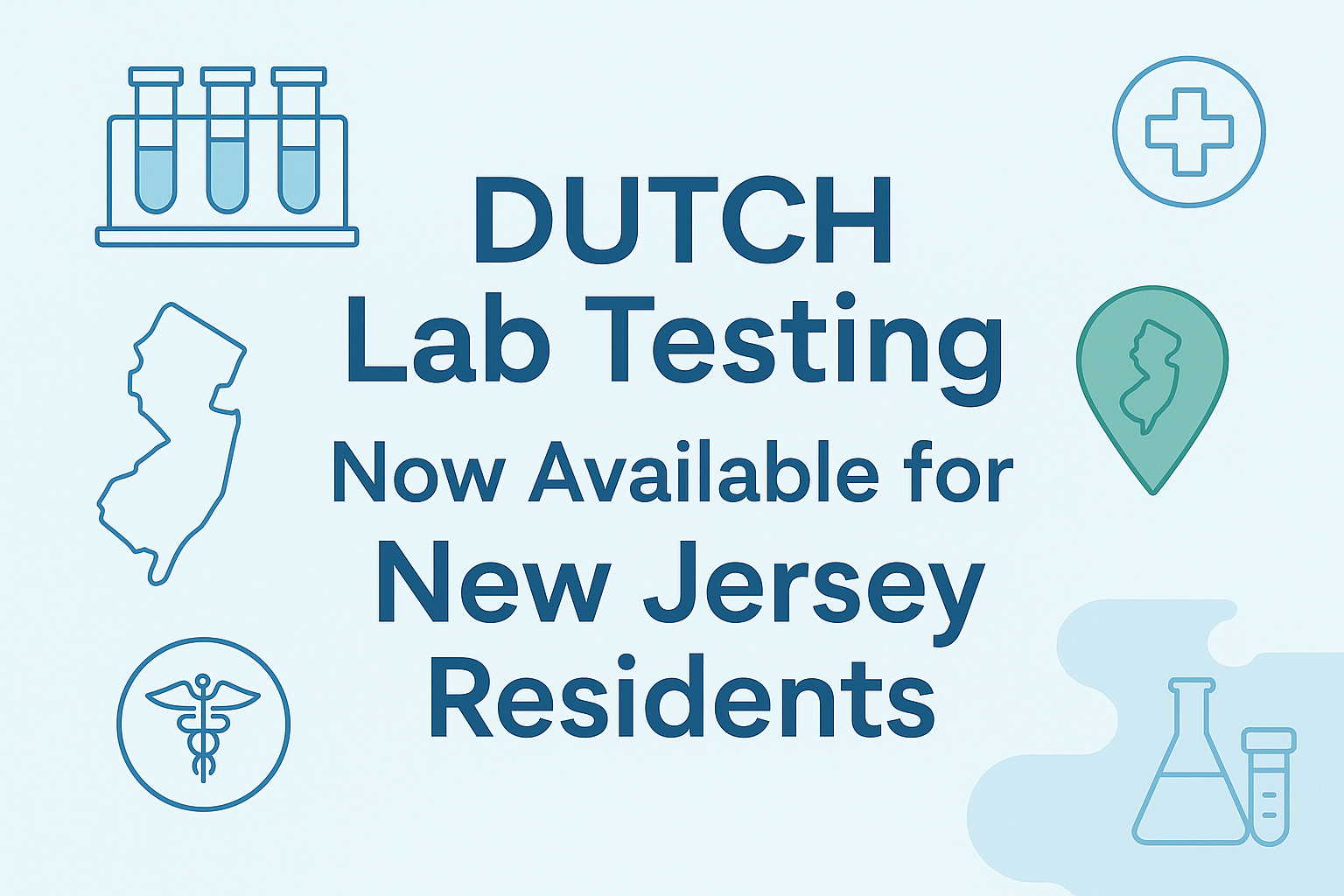 DUTCH Lab Testing Now Available for New Jersey Residents