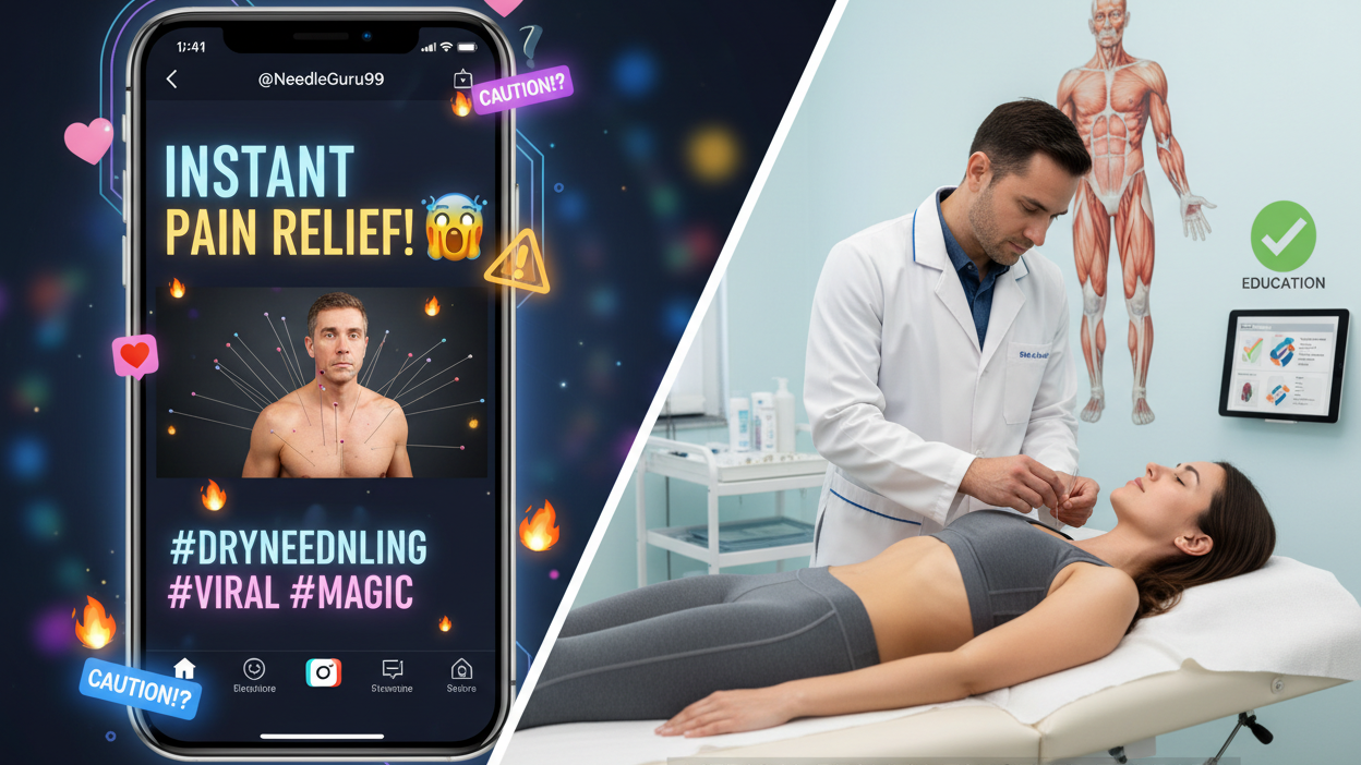 “I Saw This on TikTok…” — When Social Media Doesn’t Tell the Whole Story About Dry Needling